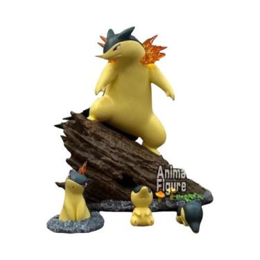 Imagem de Figura De Ação Anime Digimon Adventure Typhlosion De 13cm, Modelo Em P