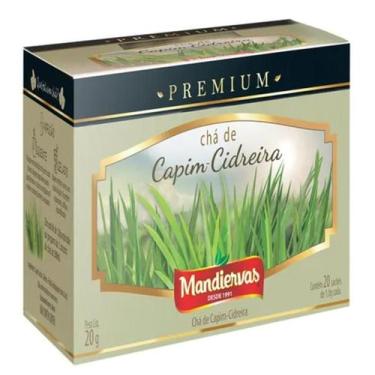 Imagem de Cha Mandiervas Premium 20G Capim Cidreira 20 Saches