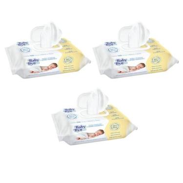 Imagem de lenço toalha umedecida baby byn premium primeiros dias 300 un
