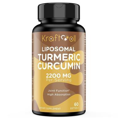 Imagem de Suplemento Kraftvoll Lipossomal Curcumina 2200mg-Unissex