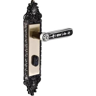 Imagem de Fechadura Colonial Aliança Para Porta Externa Embutir Com Ma - Congrat