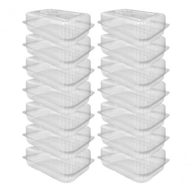 Imagem de Embalagem Bp20 Doce Retangular Pote Bipack Com 50 Uni