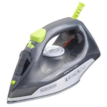 Imagem de Ferro Passar Roupa a Vapor BlackDecker Base Cerâmica Eletrico 1200w Fx