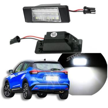Imagem de Luz De Placa Nissan Kicks Ano 2016 A 2024 Lâmpada Led Branco Exclusive