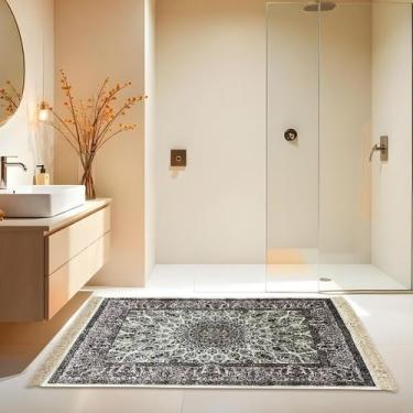 Imagem de 1 Tapete Banheiro Belga Grande Absorve Es Cl 100 x 140 Vr - IDEALIZA, 