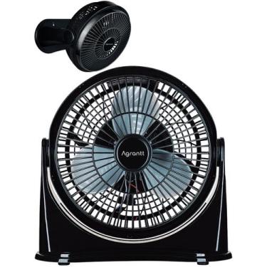 Imagem de Ventilador Circulador De Ar Agrantt 25cm Silencioso Quarto Mesa Escrit