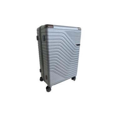 Imagem de Mala de viagem de bordo pequena 10kg anac rodas 360 - cinza - 33x47x20