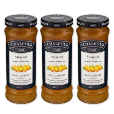 Imagem de Geleia Francesa St. Dalfour Abricot Kit 3 unidades 284g, St. Dalfour
