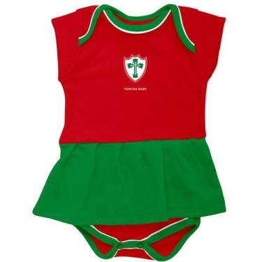 Imagem de Body Bebe Menina Da Portuguesa Vestido Recem Nascido Oficial - Torcida
