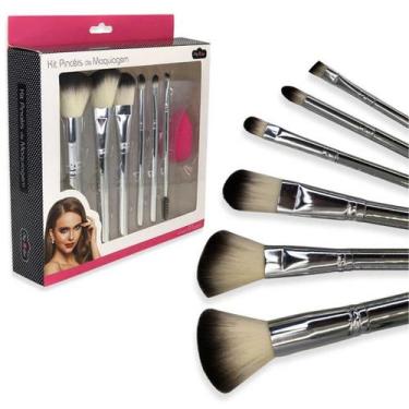 Imagem de Kit Pinceis Maquiagem Starting Basico Iniciante Profissional - My Girl