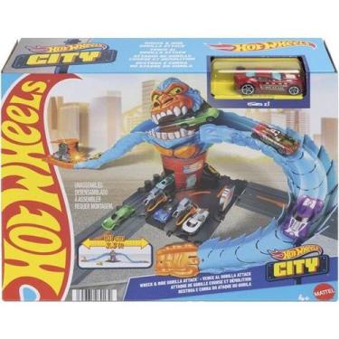 Imagem de Hot Wheels Pista CITY Nemeses Ataque Gorila Mattel HDR29
