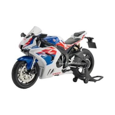 Imagem de Modelo De Motocicleta Diecast Honda CB650 CBR1000 Em Escala 1:12 Com S
