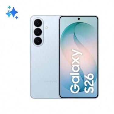 Imagem de Smartphone Samsung Galaxy S26 5G 12GB 256GB Câmera 50MP Tela 6.3 Azul