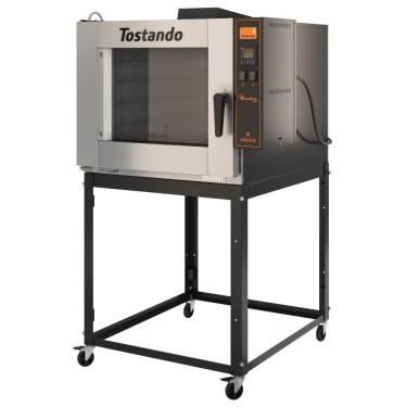 Imagem de Forno Turbo Elétrico Tostando Little Wonder Aço Carbono 125 Pães de 50 g Painel Digital INOVA Preto 220V