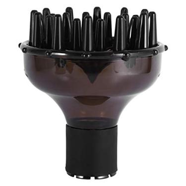 Imagem de Difusor de secador de cabelo, difusor de secador de cabelo ABS, secador de cabelo seguro para salão de beleza e casa