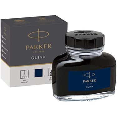 Imagem de Parker 1950378, Vidro De Tinta Quink Azul Negro, 57 ml