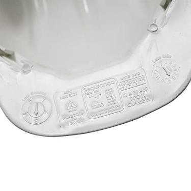 Imagem de Capacete de Segurança com Carneira Branco Plastcor Inmetro