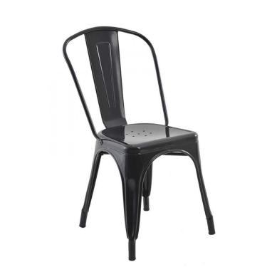 Imagem de Cadeira Aço Iron Industrial Rivatti Preto