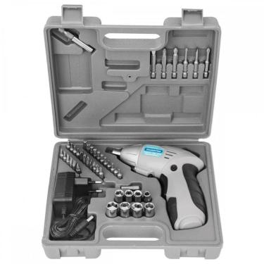 Imagem de Especial Pais Parafusadeira 1/4 Pol 46 Peças C/ Maleta Útil