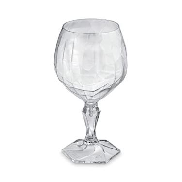 Imagem de Taça Plástica Para Água Suco Chá Gin Festa 350ml Tango Transparente - UZ664 Uz