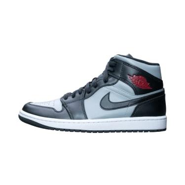 Imagem de Jordan Mens Air Jordan 1 Mid 554724 096 Shadow Red (554724-096, Numeric_9_Point_5)