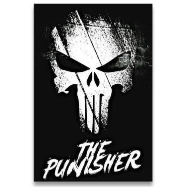 Imagem de Poster Decorativo 42cm X 30cm A3 Brilhante O Justiceiro Puniusher B1 -