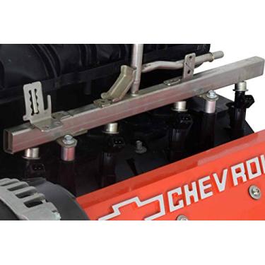 Imagem de ICT Billet LS Truck/SUV coletores de entrada/kit de espaçador de trilho de combustível compatível com LS1 Jetronic/Minicimer/EV1 Injectores projetados e fabricados nos EUA 551307-068