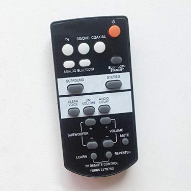 Imagem de Controle remoto compatível com Yamaha Soundbar FSR66 ZJ78750 YAS-103 ATS-1030 ZJ787500