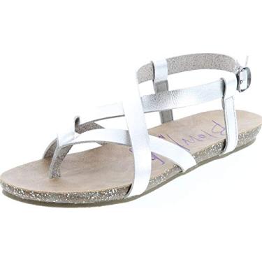 Imagem de Blowfish Malibu Granola Feminina, Silver Dyecut Pu, 7.5