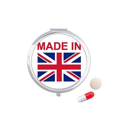 Imagem de Caixa de armazenamento de remédios feita no Reino Unido Country Love Pill Case