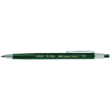 Imagem de Faber-Castell 139500 - TK 9500 Marcador de ponta traseira, Espessura: 2 mm, Dureza: HB, Cor da haste: Verde
