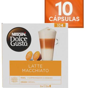 Imagem de Café Em Capsula Nescafé Dolce Gusto Latte Macchiato Caixa 10 Unidades