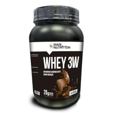 Imagem de Whey Protein 3W Sabor Chocolate 900 gramas Mais Nutrition