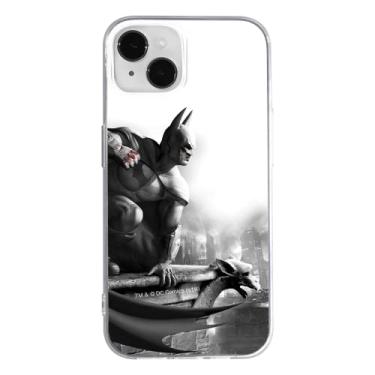 Imagem de ERT GROUP Capa de celular para Apple iPhone 14 Plus original e oficialmente licenciado DC Pattern Batman 017 perfeitamente ajustada à forma do celular, capa de TPU