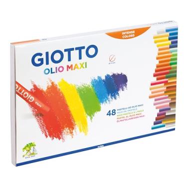 Imagem de GIOTTO Olio Maxi, Giz Pastel Oleoso Estojo com 48 Cores