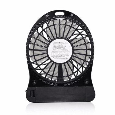 Imagem de Mini Ventilador Portátil Bateria Recarregável 3 Velocidades Cores P C/Bateria