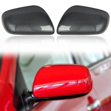 Imagem de CZShiYue Tampa do espelho retrovisor do carro capa protetora para espelhos externos apto para Toyota Corolla 2007-2013 (não cabe no modelo LE) 87915-02910 87945-02910 (branco, lado esquerdo do