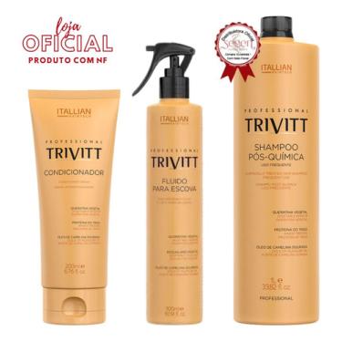 Imagem de Trivitt Shampoo 1l + Condicionador 200 + Fluido Escova 300ml