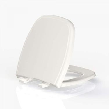 Imagem de Assento Sanitário em Polipropileno para as Louças Fit Versato Savary Soft Close Tupan Cinza