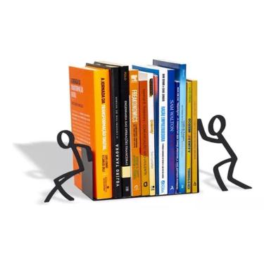 Imagem de Suporte Livro Aparador Porta Livros Aço Toni Bibliocanto Geguton