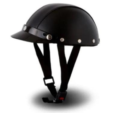 Imagem de Capacete Coquinho Aberto Masculino Moto Custom Bike - A.R Variedades M