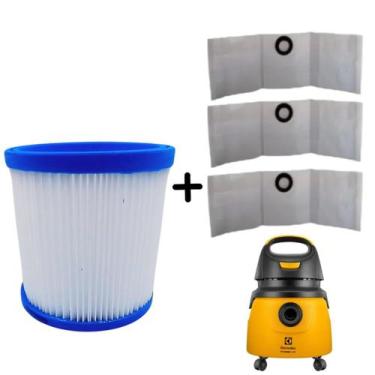 Imagem de Kit Saco e Filtro Aspirador Electrolux para GT20N Pro