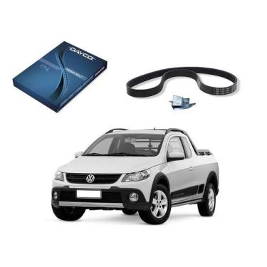 Imagem de Correia Elastica Alternador Saveiro Cross G5 1.6 2009 A 2013 - Dayco