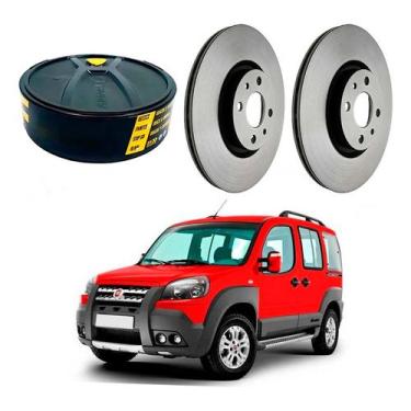 Imagem de Disco Freio Dianteiro Doblo Adventure 1.8 2010 A 2016 - Fremax