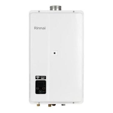 Imagem de Aquecedor De Água a Gás Rinnai REU E27 FEH 27 Litros BRANCO GÁS GLP