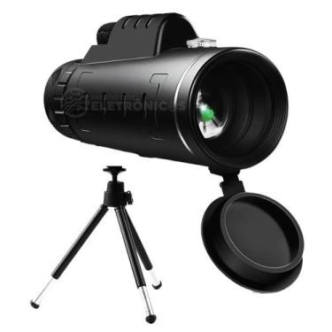 Imagem de Monóculo Profissional Luneta Telescópio Óptico 10x40 9500m + Mini Trip