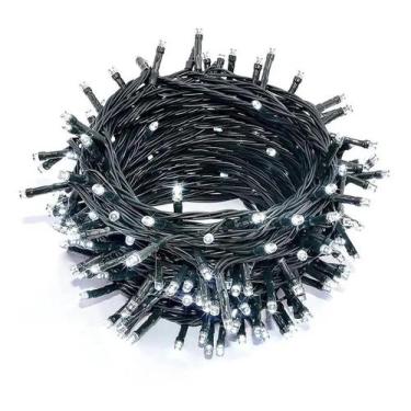 Imagem de Pisca Pisca Cordão 200 Lâmpadas 220v Led 8 Funções 15m - Global, Branc