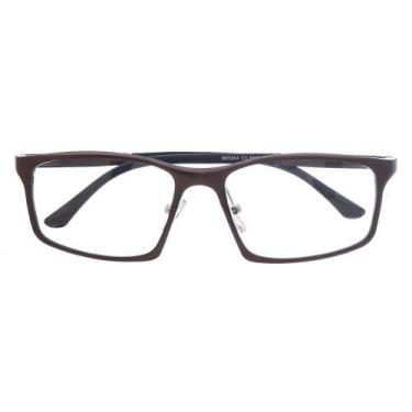 Imagem de Armação De Óculos Para Grau Retangular Bulgária Marrom - Palas Eyewear