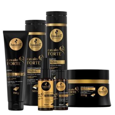 Imagem de Kit Completo Haskell Cavalo forte Com 6 Itens 300ml