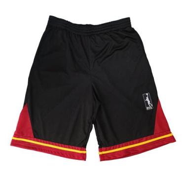 Imagem de Bermuda Basquete Masculina M10 Dunk Triangle, Preto, P